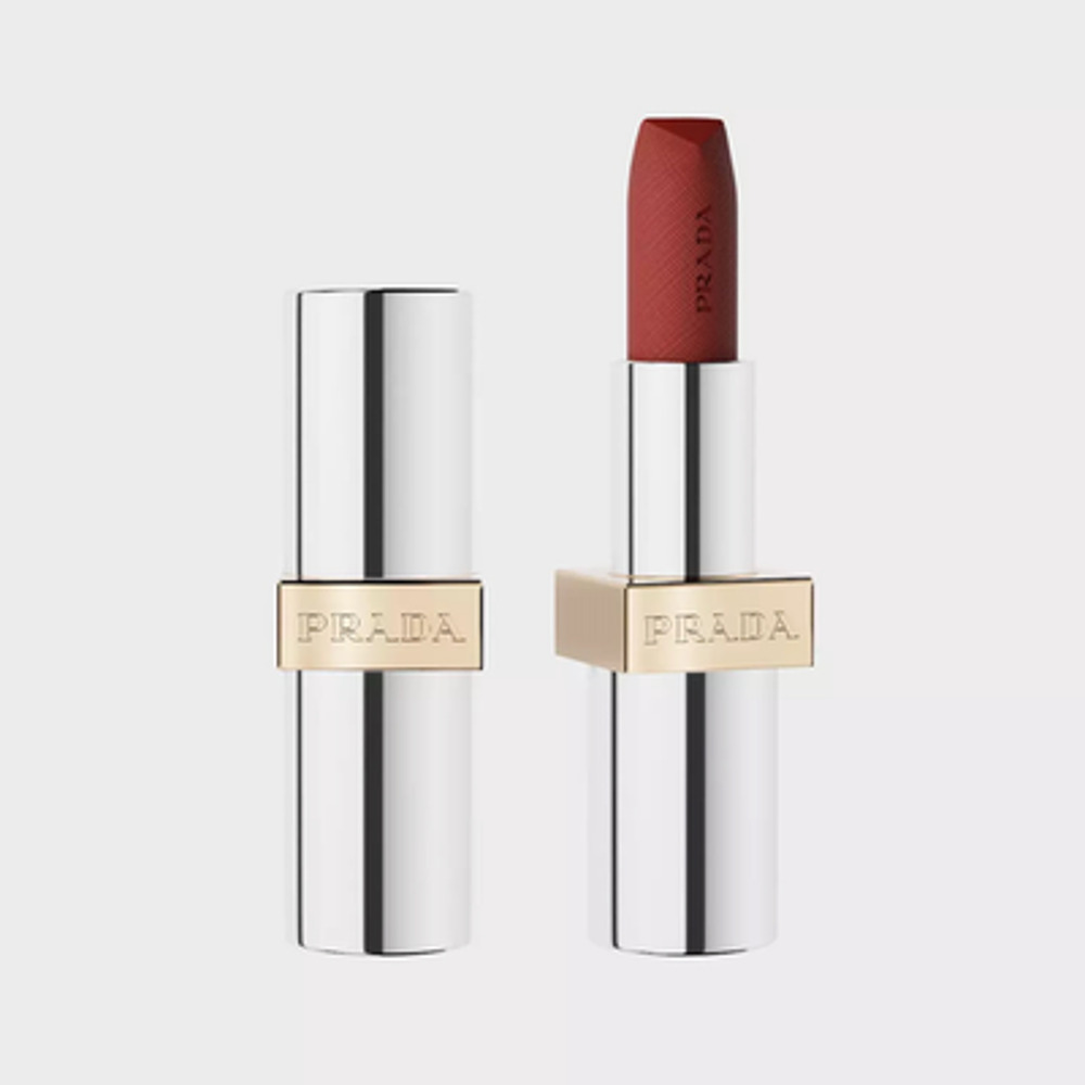 Prada Monochrome Hyper Matte Refillable Lipstick B03 Mahogany Brown 3.8g 0.13oz